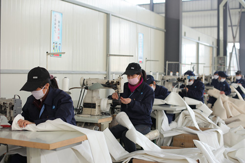 除塵布袋縫製車間