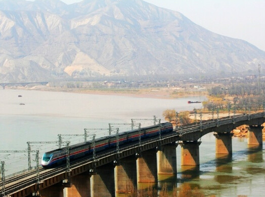 八盤峽黃河公路吊橋