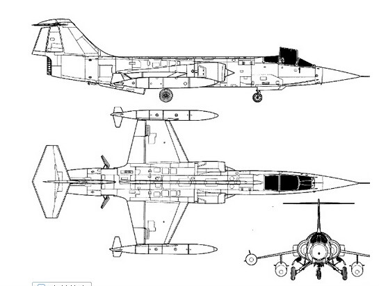 F-104G型戰鬥機