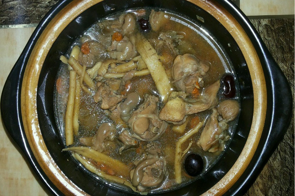 黨參淮山兔肉湯