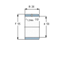 SKF IR50x55x20IS1軸承