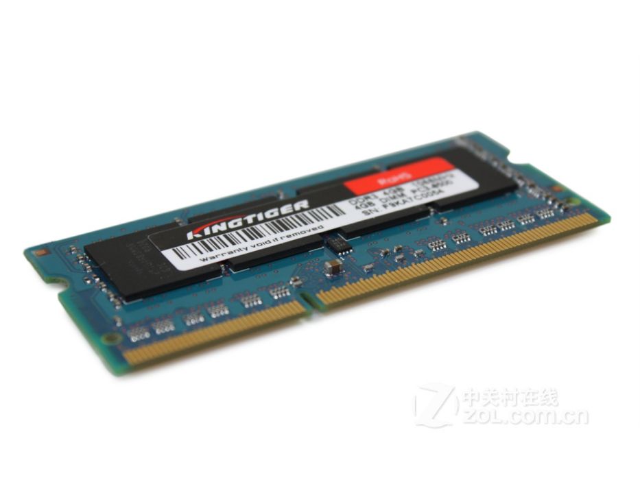 金泰克4GB DDR3 1066（筆記本記憶體）