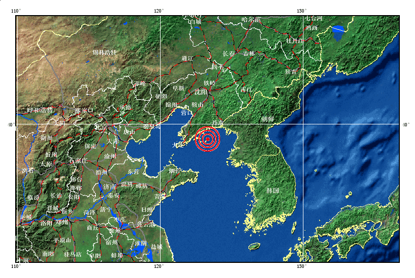 4·21黃海海域地震