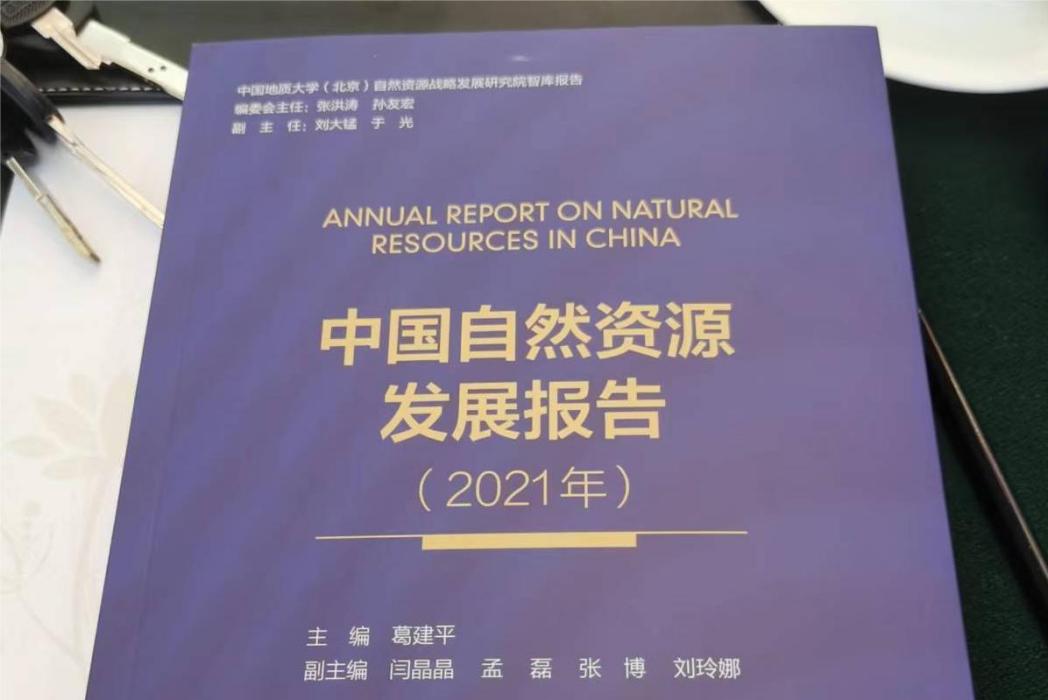 中國自然資源發展報告（2021年）