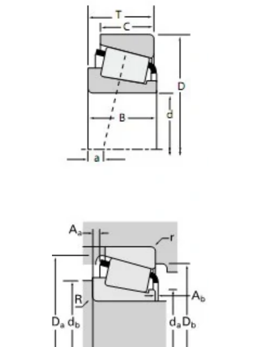 TIMKEN 45291/45220-B軸承