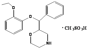 甲磺酸瑞波西汀片