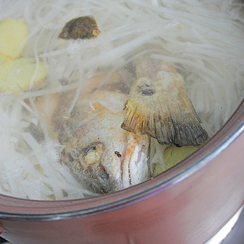 海鱸魚蘿蔔絲湯