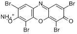 2,4,6,8-四溴-7-羥基-3H-吩惡嗪-3-酮銨鹽