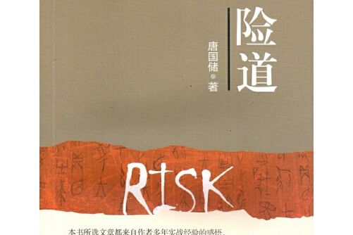 險道(2017年中國金融出版社出版的圖書)