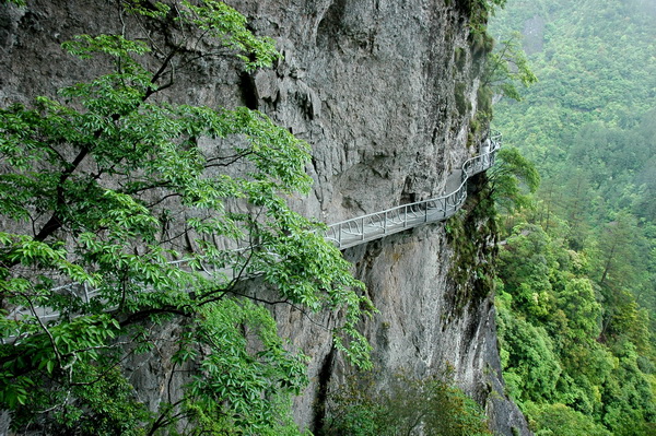 凌雲棧道(四川樂山大佛棧道)