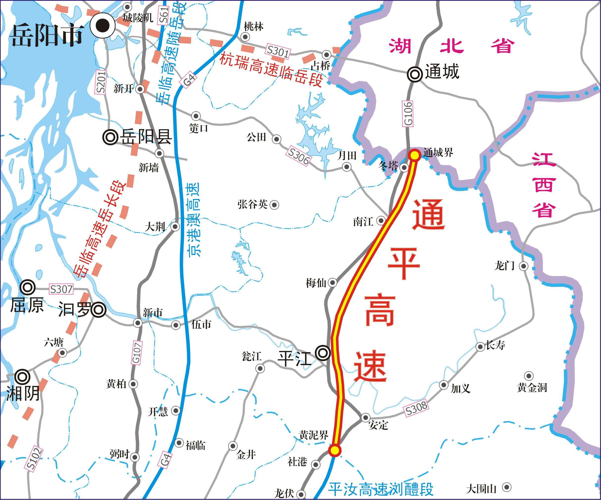 通平高速公路區位