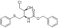 [(1R,2S)-3-氯-2-羥基-1-[（苯基硫）甲基]丙基]氨基甲酸苄酯