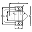 FAG 3308-DA-MA軸承