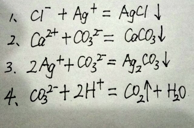 離子方程式