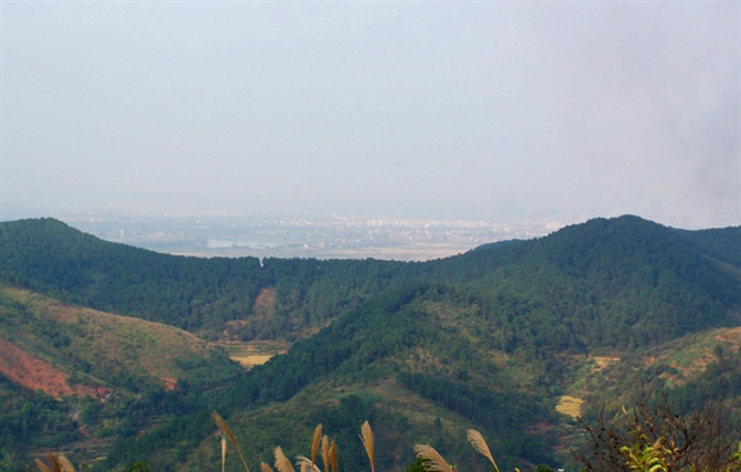 廣西橫縣南山風景