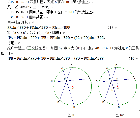 三弦定理