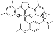 1,3-雙（2,4,6-三甲基苯基）-4,5-二氫咪唑-2-基[2-(異丙氧-5-（N,N-二甲胺磺醯）苯基]甲基二氯化釕