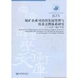 煤礦企業可持續發展管理與技術支撐體系研究