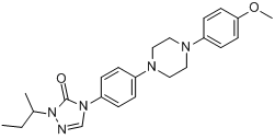 2,4-二氫-4-[4-[4-（4-甲氧基苯基）-1-哌嗪基]苯基]-2-（1-甲基丙基）-3H-1,2,4-三唑-3-酮