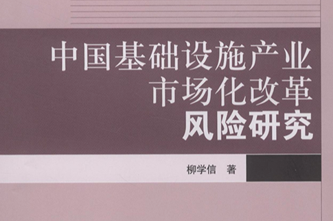 中國基礎設施產業市場化改革風險研究