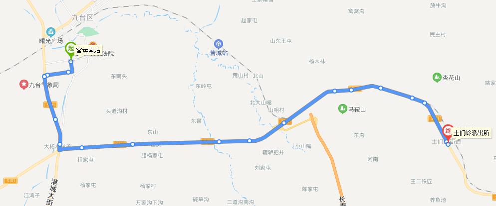 長春公交九台31路