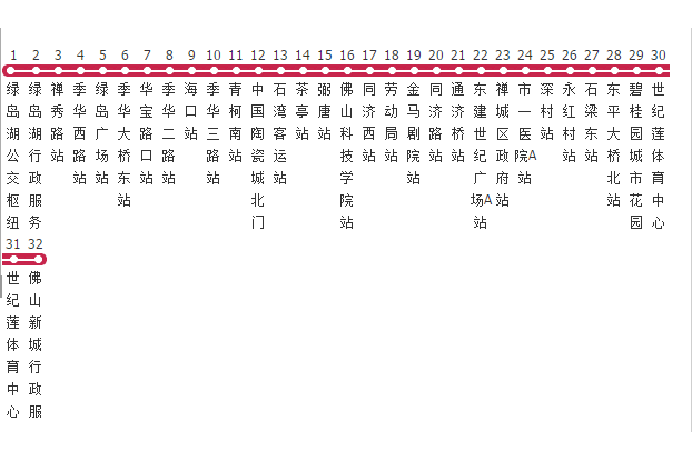 佛山公交163路