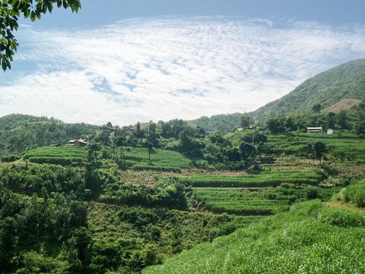 上火山自然村自然資源－耕地