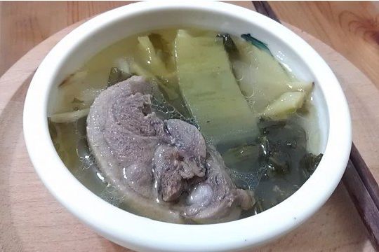 酸菜鴨肉湯