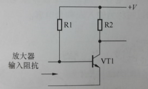 圖1-3放大器輸入阻抗示意圖