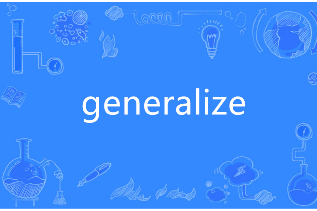 generalize