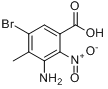 2-硝基-3-氨基-4-甲基-5-溴苯甲酸