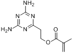 2,4-二氨基-6-（異丁烯醯氧基）乙基-1,3,5-三嗪