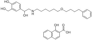 沙美特羅羥基萘甲酸鹽分子式