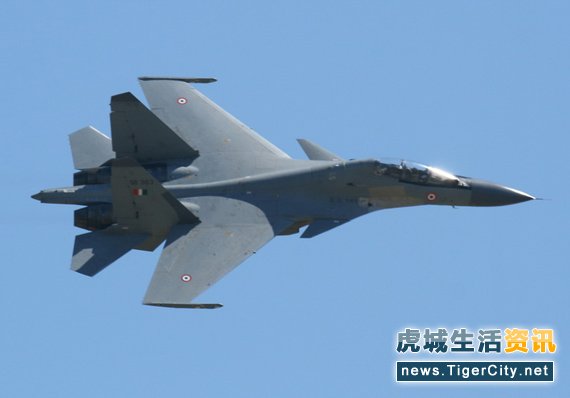 飛行中-蘇－30MKI戰鬥機