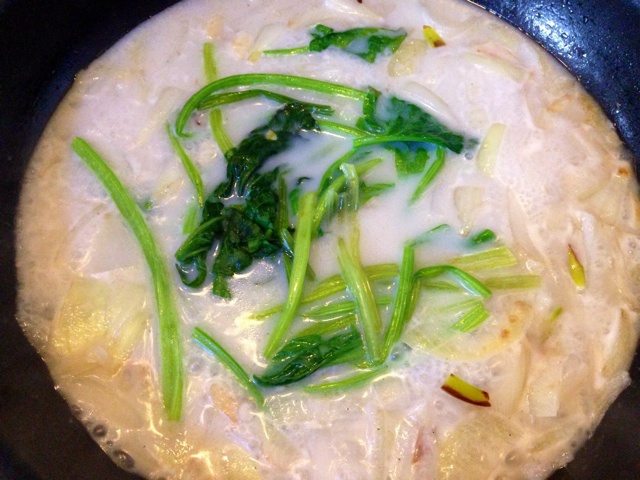 純蔬食菠菜濃湯