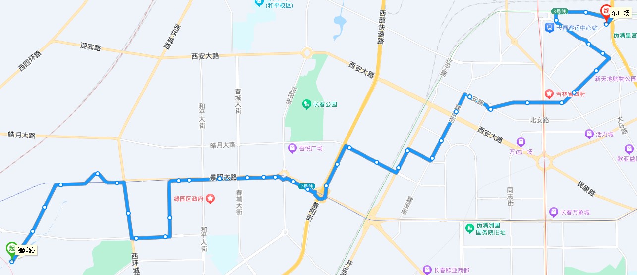 長春公交G280路