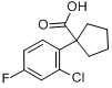 1-（2-氯-4-氟苯基）環戊烷羧酸