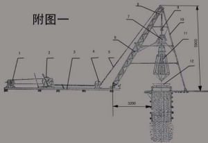 沖抓打樁機結構原理圖