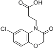 6-氯-2,3-二氫-3-羰基-4H-1,4-苯並噁嗪-4-丙酸