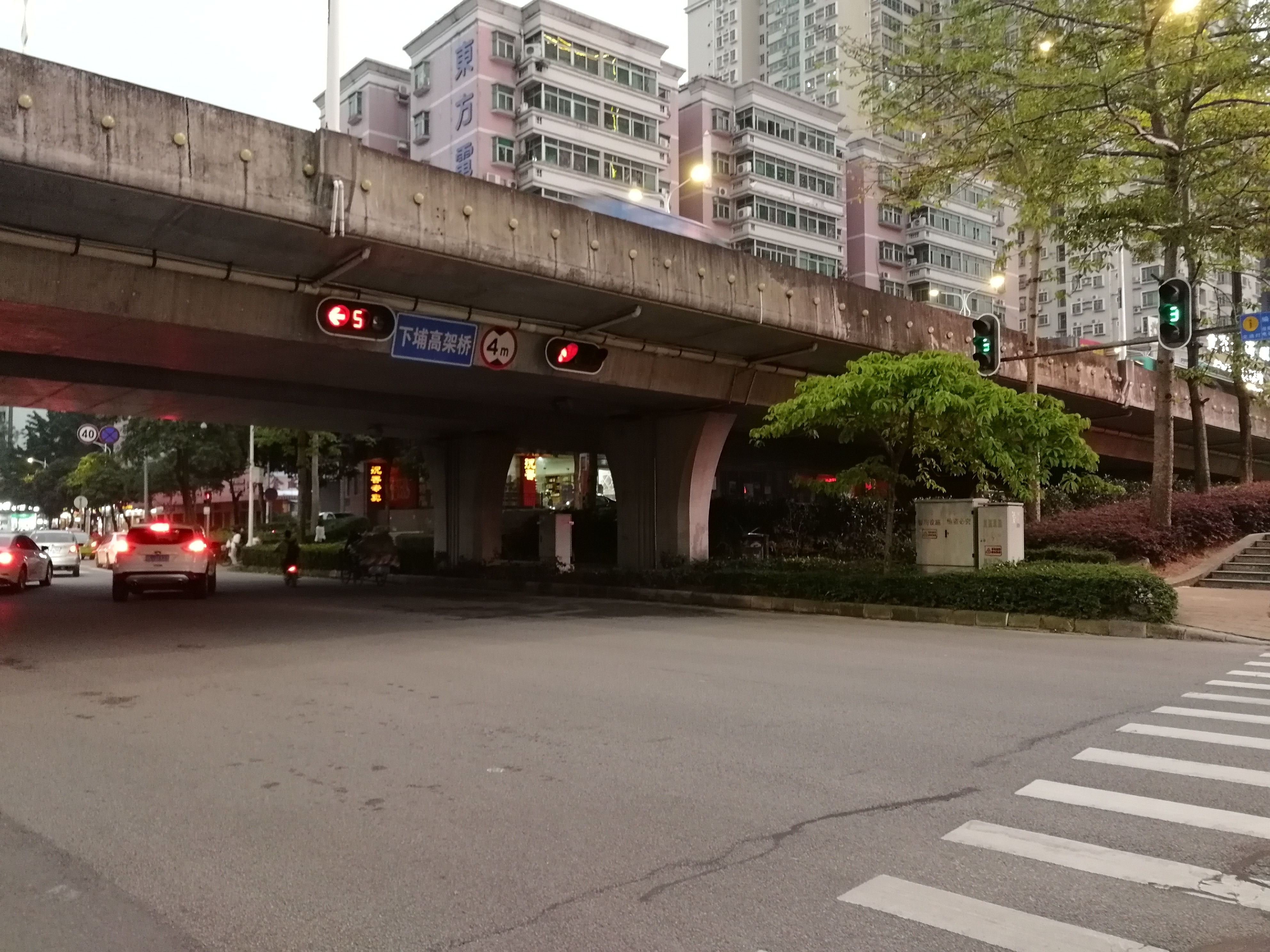 西枝江大橋下埔高架跨線立交橋