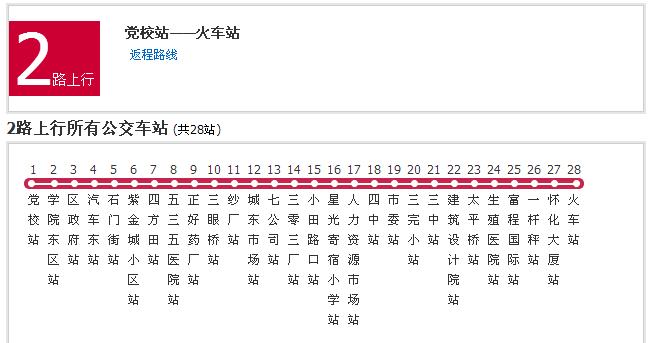 懷化公交2路