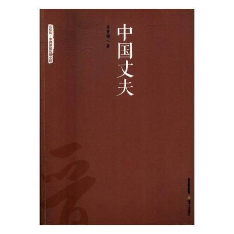 中國丈夫(2018年北嶽文藝出版社出版的圖書)