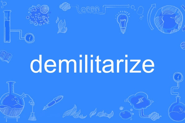 demilitarize