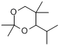 2,2,5,5-四甲基-4-（1-甲基乙基）-1,3-二氧雜環己烷