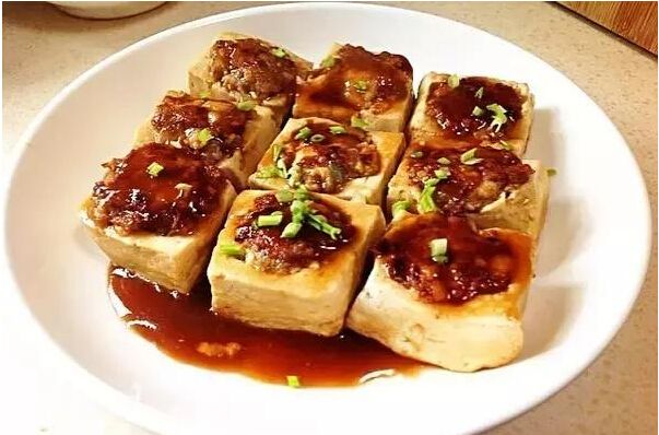 香菇蒸豆腐