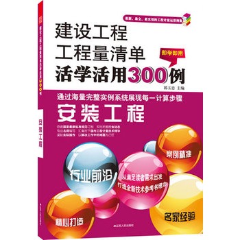 建設工程工程量清單活學活用300例——安裝工程