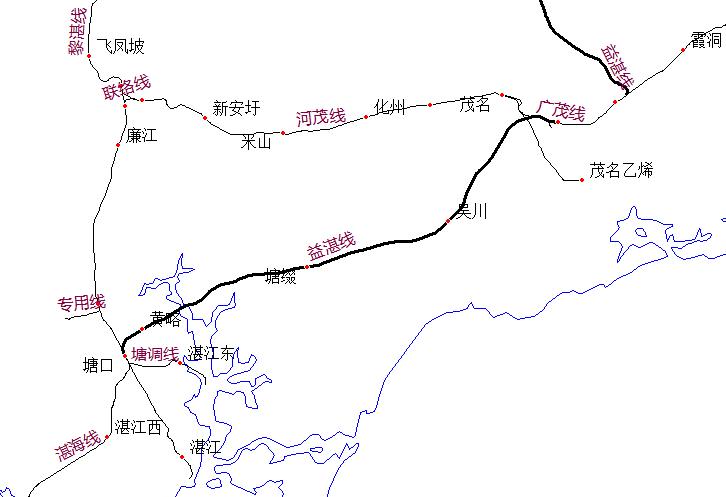 益湛鐵路