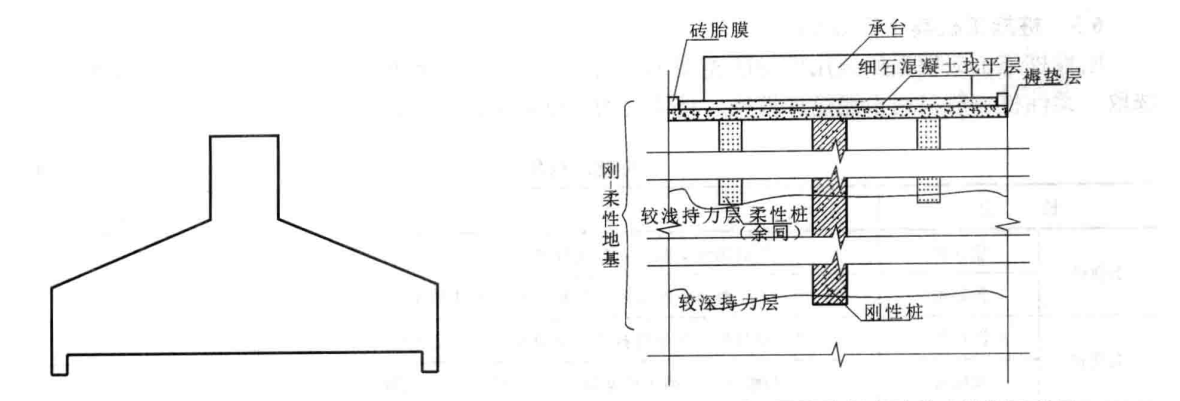 剛-柔性樁複合地基施工工法