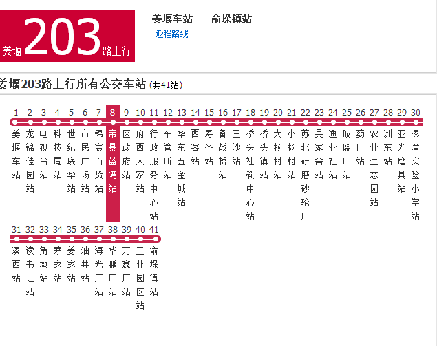 泰州公交靖江203路