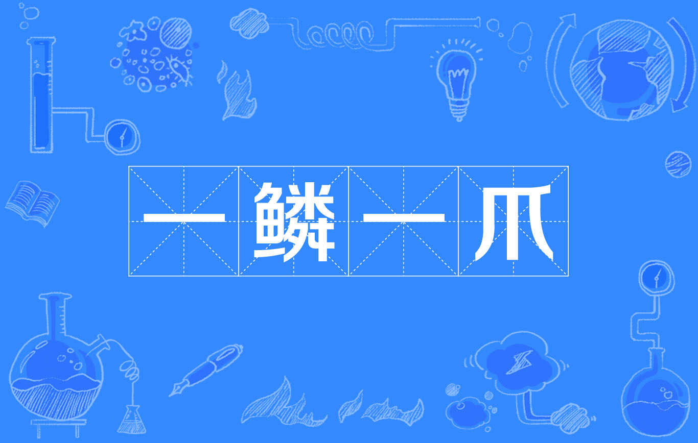 一鱗一爪